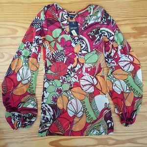 Karen Kane tropical print tunic